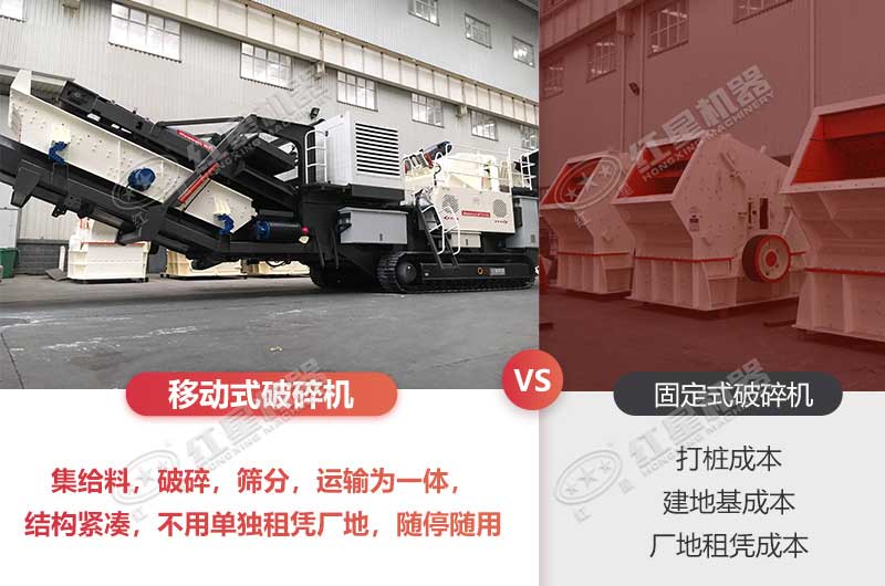 移動式破碎機與固定式破碎機對比價格肯定高 移動式破碎機與固定式破碎機對比價格肯定高