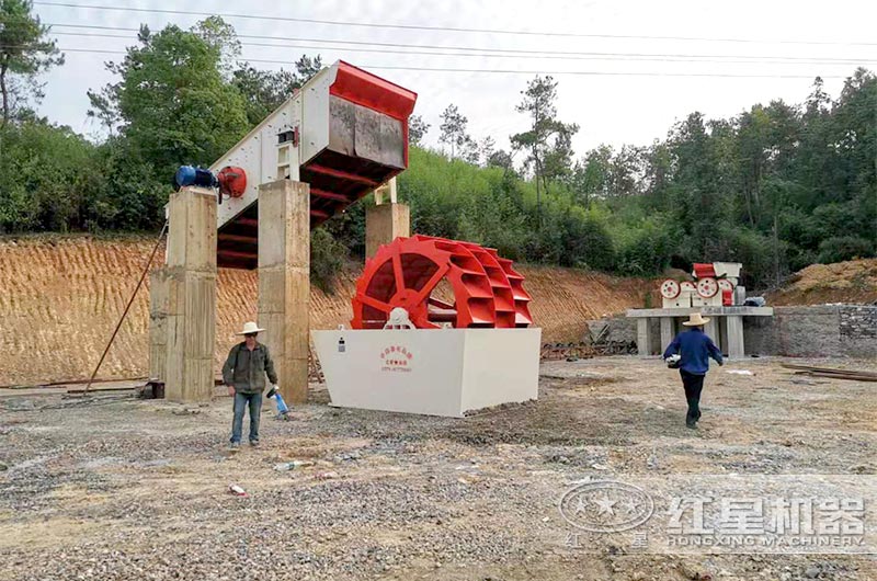 輪斗式洗砂機 輪斗式洗砂機