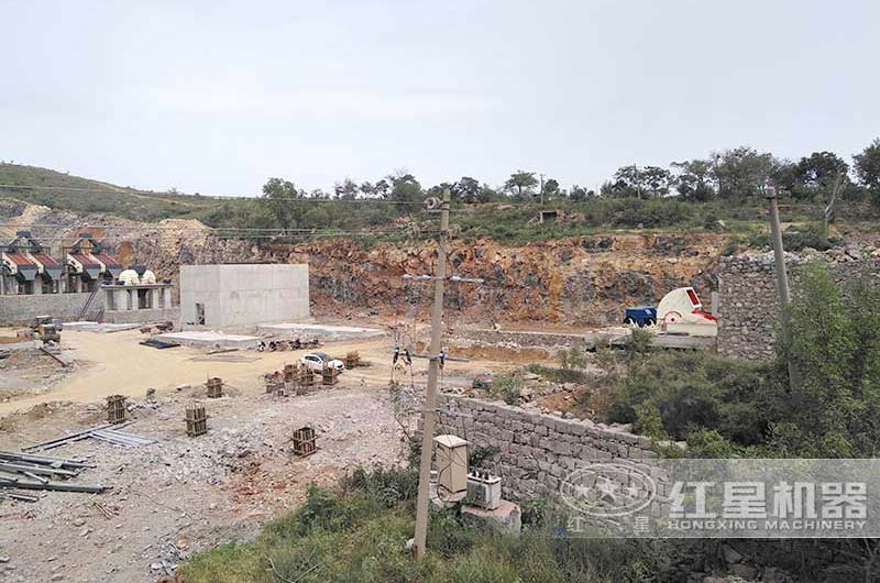 方案一重錘式破碎機配置現場 方案一重錘式破碎機配置現場